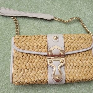 Michael Kors Wicker Shoulder Bag